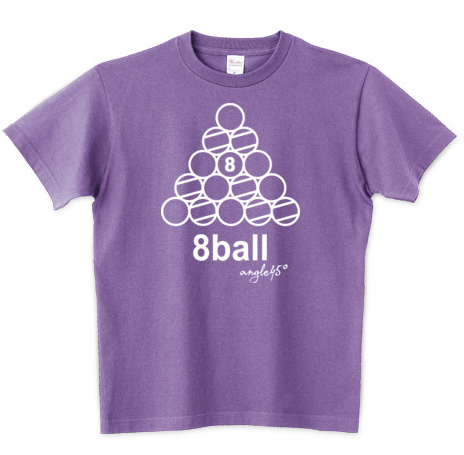 Billiards T-shirts 8ball Rack